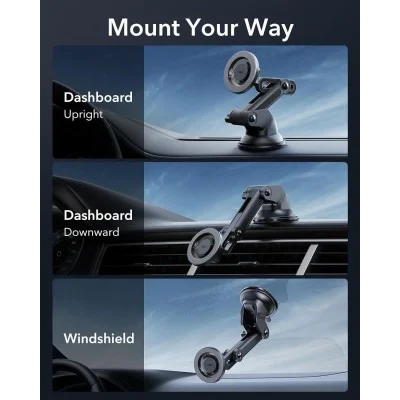 Esr Halolock Dashboard Phone Mount - Black